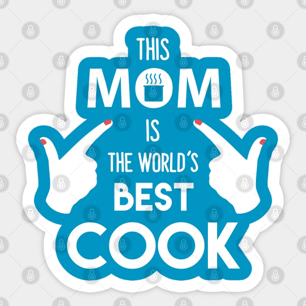 The Best Cook Sticker by enrynz